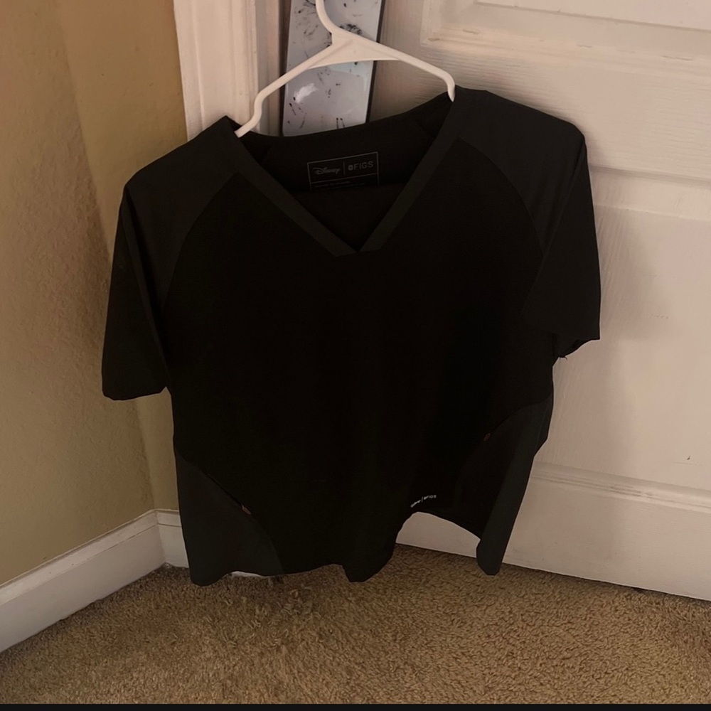 Fig scrubs. All black they are the Disney edition. Worn once